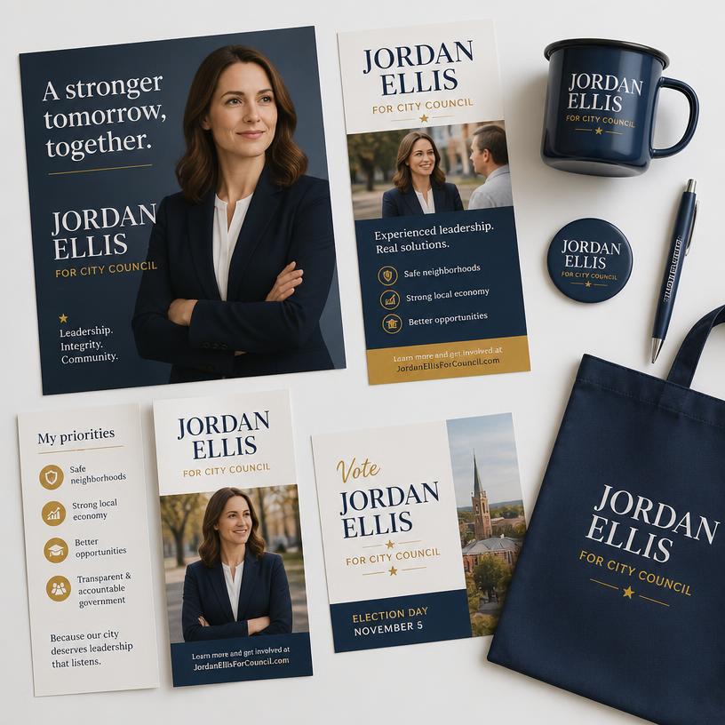 Campaign and promotional artwork